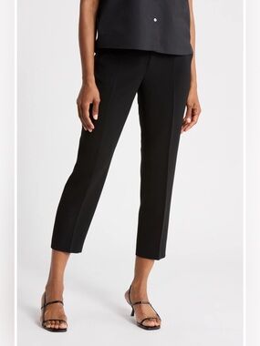 EUC Theory Treeca 4 Pants in Modern Crepe in Black